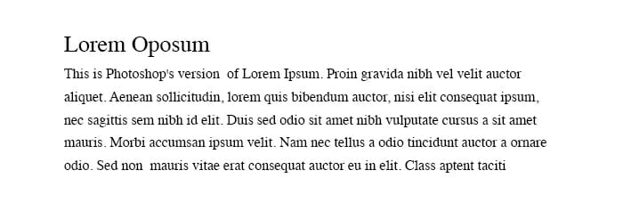 two fonts without contrast