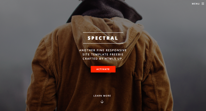 html template spacial