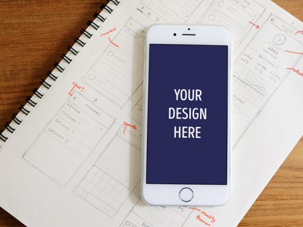 iPhone 6 & Nexus 5 Mockups, phone, design