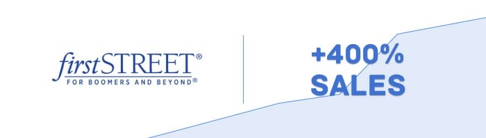 FirstSTREET (400% increase in sales) business growth