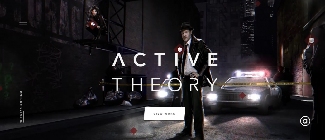 Active Theory, website design inspiration