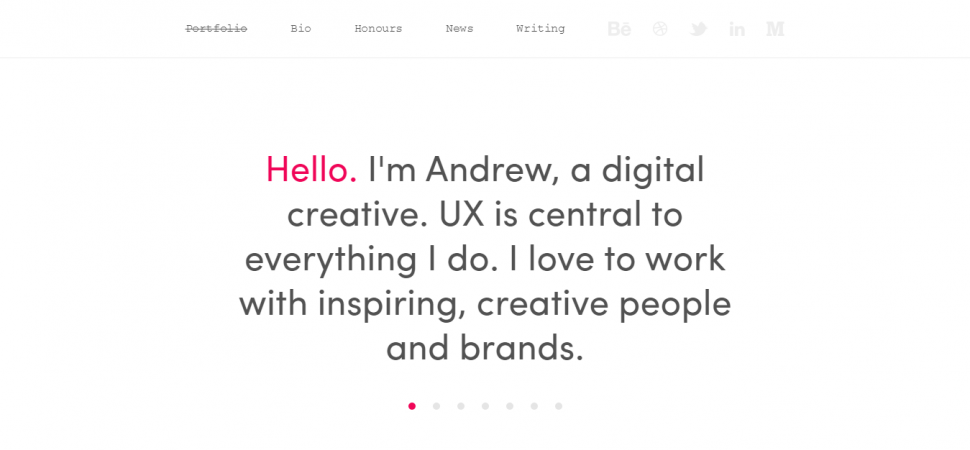 Andrew Couldwell, Room five, designer portfolio
