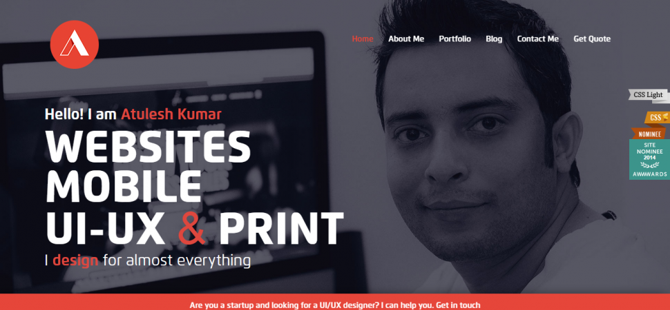 Atulesh Kumar, designer portfolio