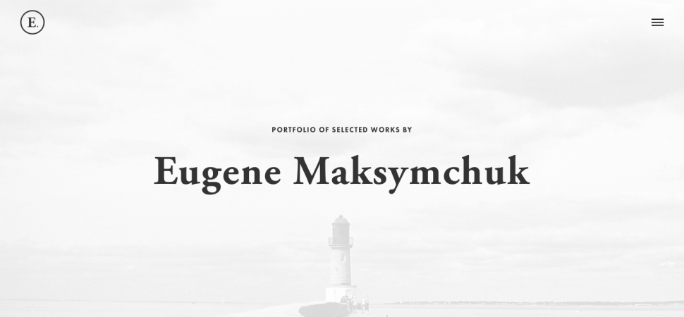 Eugene Maksymchuk, designer portfolio