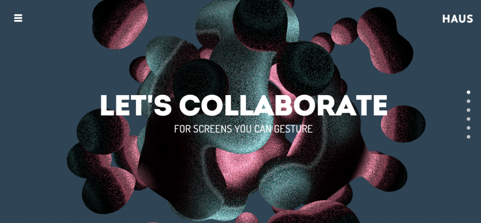 Made in haus, website design inspiration