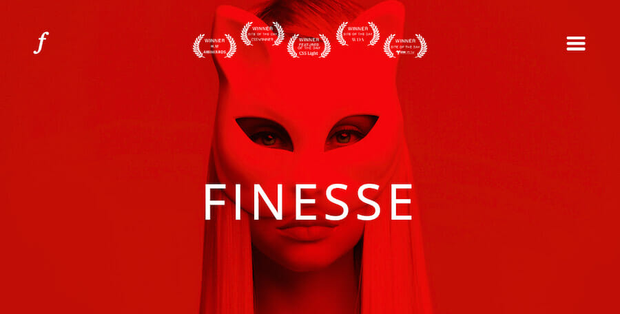 website design inspiration, Finesse Design Atelier