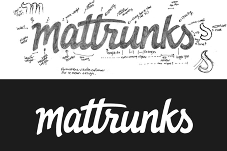 Mattrunks vector, logo design inspiration