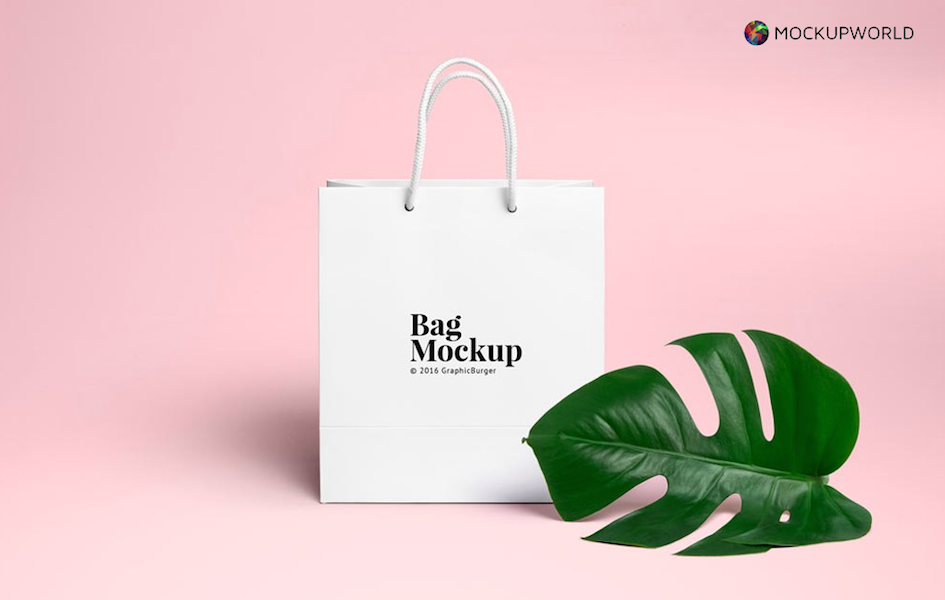 Shopping Bag Mockup, free design mockups